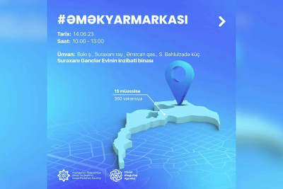 Suraxanı rayonunda 350 vakansiyalıq əmək yarmarkası keçiriləcək