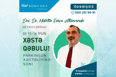 Bakıda neyrocərrah ödənişsiz qəbul təşkil edir