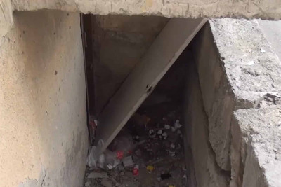 Xətai rayonunda bina zirzəmisində su yığıldığına görə qəzalı vəziyyətə düşüb