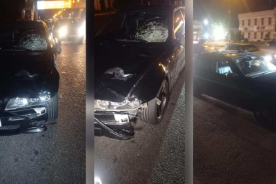 8 Noyabr prospektində avtomobil qadını vurub