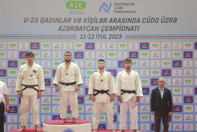 Bakıda U-23 qadınlar və kişilər arasında cüdo üzrə Azərbaycan çempionatı yekunlaşıb