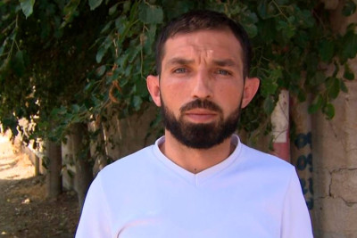 Hövsanda balaca qızı vuran moped sürücüsü tutulub - VİDEO