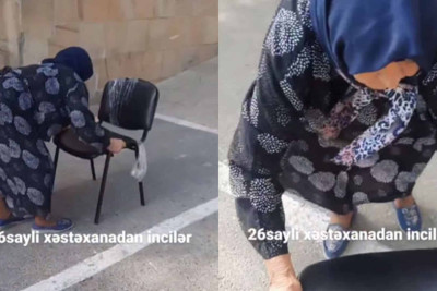 Mərdəkandakı xəstəxanada əlil arabası yoxdur?