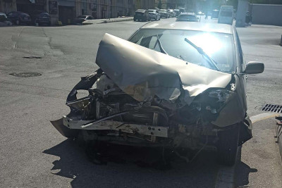 Binəqədi rayonunda yol qəzası baş verib
