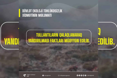 Sabunçuda qanunsuz olaraq zibil yandırılıb