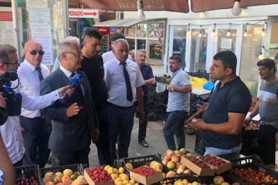 Xəzərdə qanunsuz küçə ticarətinə qarşı yoxlamalar aparılıb