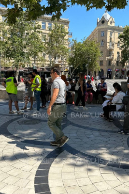 Bakıda Söyüdlü kəndində baş vermiş hadisələrə görə etiraz aksiyası keçirildi