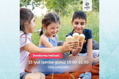 Bakıdakı ticərət mərkəzində uşaqlar üçün “Dondurma festivalı” keçiriləcək