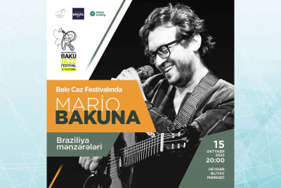 Bakıda braziliyalı cazmen Mario Bakunanın konserti olacaq