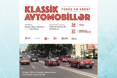 Klassik avtomobili olanların nəzərində: yürüş keçiriləcək