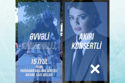 Bulvarda karnaval və konsert keçiriləcək