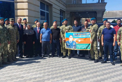 Xətai rayonunda şəhidin adını daşıyan küçənin açılışı olub