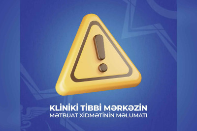 Kliniki Tibbi Mərkəzə 1 ayda 683 nəfər zəhərlənməyə görə müraciət edib
