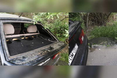 Bakıda sürücü avtomobilindən “kolonka” talayan oğrulara təşəkkür edib