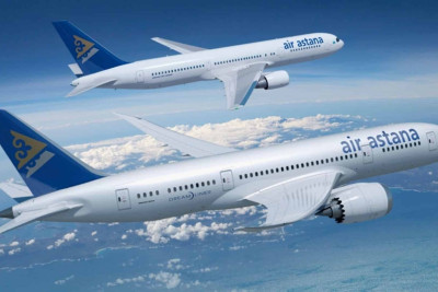 “Air Astana”nın təyyarəsi Bakı hava limanında təcili eniş həyata keçirib