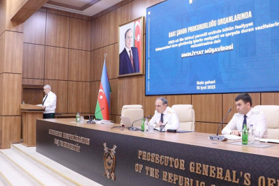 Bakı şəhər prokurorluğunda əməkdaşlar cəzalandırılıblar
