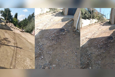 Səbaildə asfaltsız yol sakinlərə çətinlik yaradır