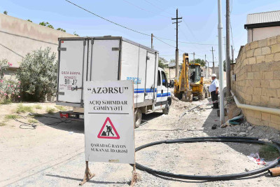 Lökbatanda su təchizatı yaxşılaşdırılır