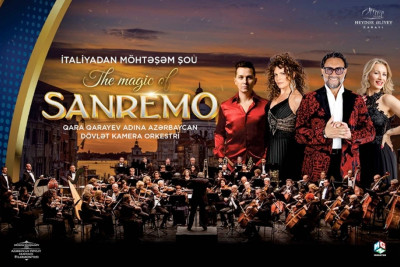 İtalyan müğənnilər Bakıda Sanremo şəhərinin ab-havasını yaradacaqlar