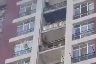 Fövqəladə Hallar Nazirliyinin əməkdaşları yanğın əvəzinə kabab tüstüsü ilə rastlaşıblar