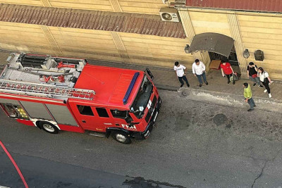 Yasamalda yanğın baş verib