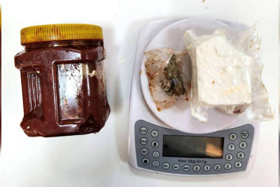 Bakı hava limanında külli miqdarda narkotik ələ keçirilib