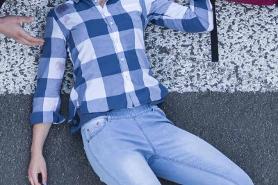 Xətai rayonunda avtomobil hamilə qadını vuraraq öldürüb - VİDEO