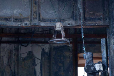 Xətaidə binada yanğın baş verib