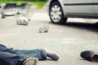 Xəzər rayonunda yol qəzası: 2 nəfər xəsarət alıb