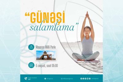 Abşeron Milli Parkında yoqa sessiyası keçiriləcək