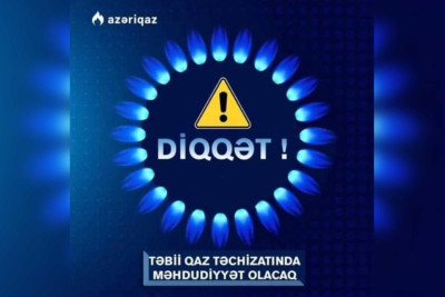 Nəsimi rayonunda qaz olmayacaq