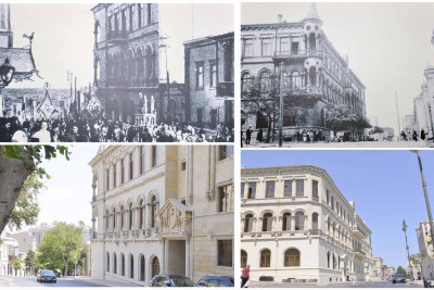 Bakıda neft hasilatı və ticarətlə məşğul olan Rotşildlərin kontoru