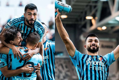 Musa Qurbanlı İsveç çempionatında dubl edib