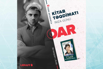 Bakıda Oarın kitabı təqdim olunacaq