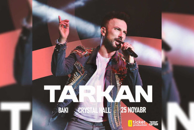 Tarkanın Bakıdakı solo konsertinə biletlərin qiyməti açıqlanıb
