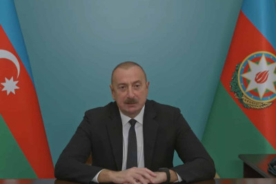 Prezident İlham Əliyev xalqa müraciət edib - VİDEO