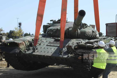 Ermənilərin “qələbə” simvolu Bakıdakı Hərbi Qənimətlər Parkında yerləşdirilib