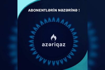 Xətainin bir hissəsində qaz kəsilib