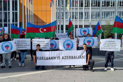 Lüksemburqda Qarabağa dəstək aksiyası keçirilir