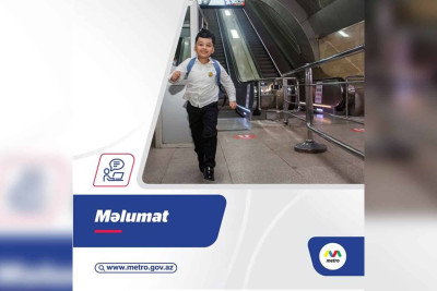 Metroda uşaqlar üçün tədbir keçiriləcək