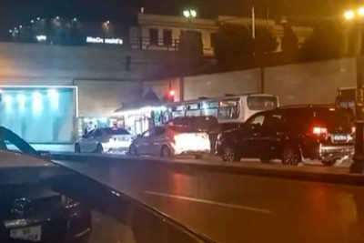 Bakıxanov qəsəbəsindən “Neftçilər” metrosu istiqamətində işıqfor quraşdırılıb