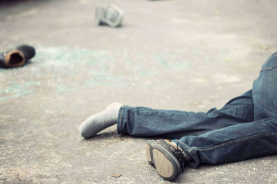 Nərimanovda sərxoş kişini avtomobil vurub