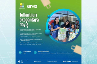 Yasamalda “Tullantıları ekoçantaya dəyiş” aksiyası keçiriləcək