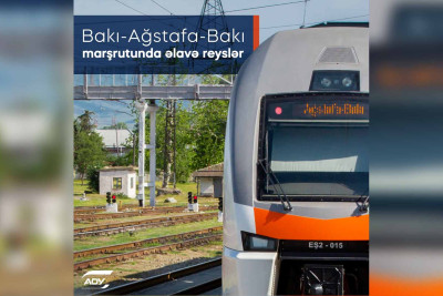 Bu həftəsonu Bakı-Ağstafa marşrutuna reys əlavə olunacaq