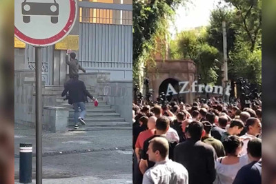 İrəvanda iki mitinq keçirilir: saxlanılanlar var - YENİLƏNİB