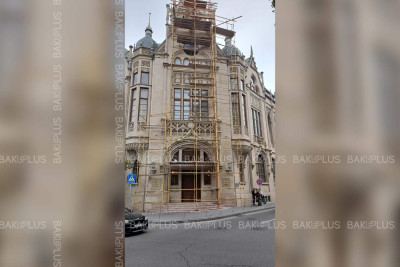 Səadət Sarayında təmir işləri aparılır