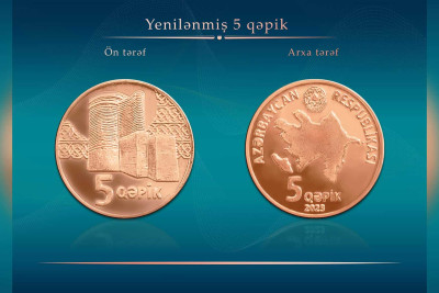 Azərbaycanda yeni pul nişanı tədavülə buraxılıb
