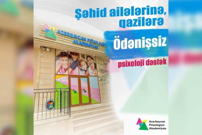 Şəhid ailələrinə, qazilərə psixoloji dəstək göstəriləcək