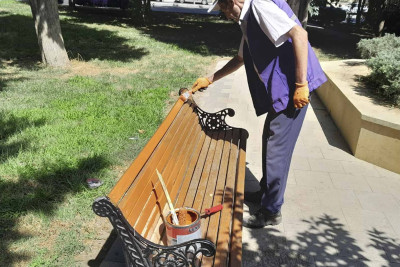 Nəsimi rayonunun küçələri abadlaşdırılır