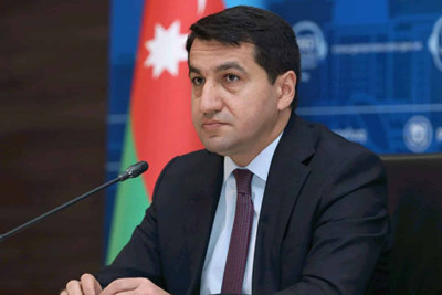 Hikmət Hacıyev: “Qanunsuz marionet rejim ləğv və tərksilah edilməlidir”